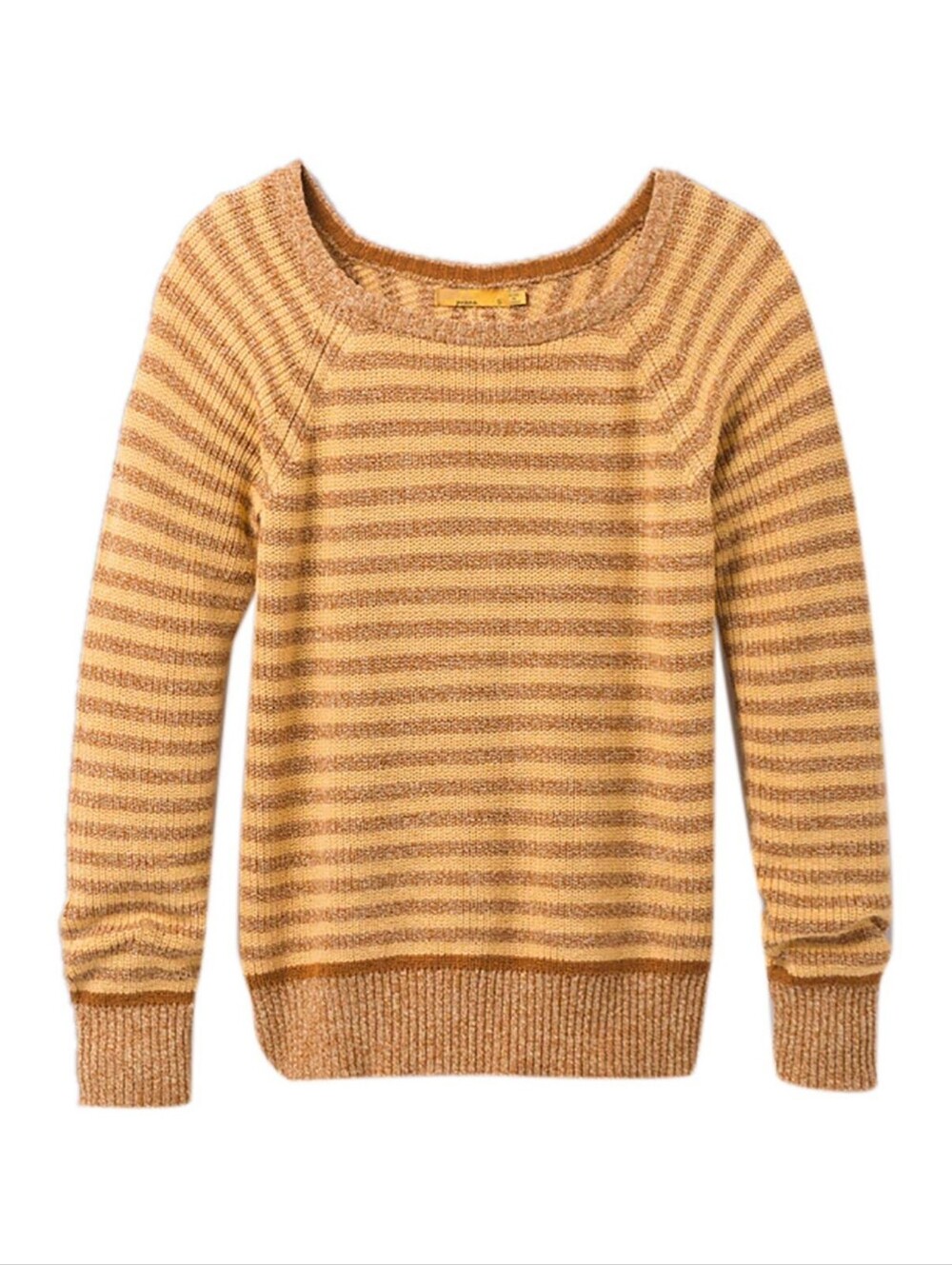 Prana Gadie Striped Pullover Sweater Women’s Small Organic Cotton Granola Girl